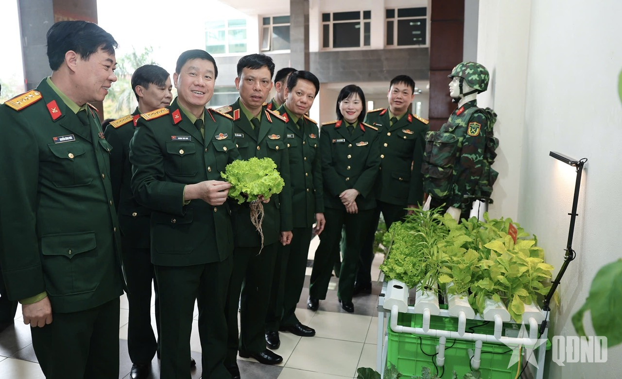 Học viện Hậu cần đẩy mạnh phong trào “Xây dựng đơn vị nuôi quân giỏi, quản lý quân nhu tốt”